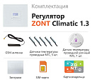 ZONT Climatic 1.3 Погодозависимый автоматический GSM / Wi-Fi регулятор (1 ГВС + 3 прямых/смесительных) с доставкой в Братск